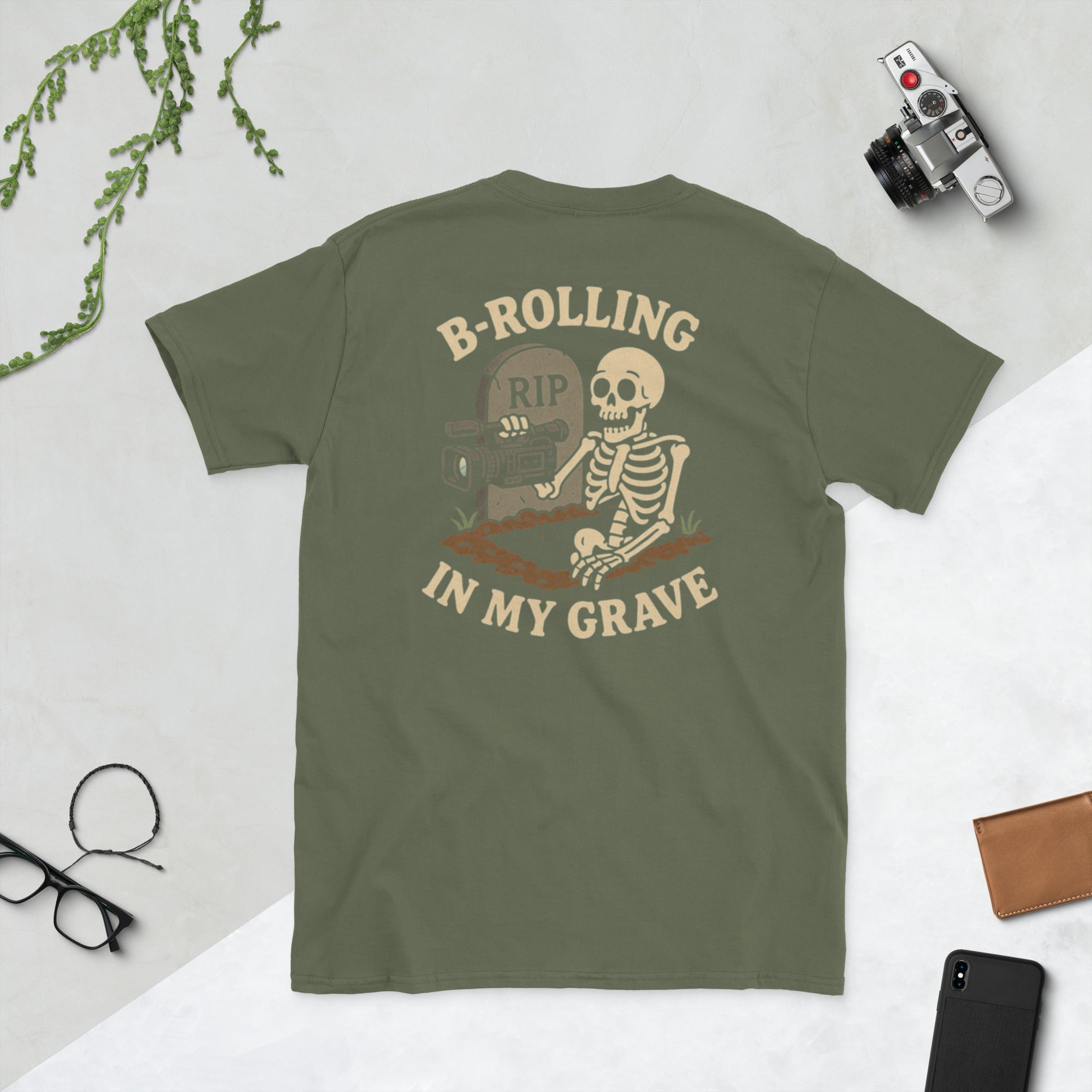 B-ROLLING IN MY GRAVE Tee – Bad Take